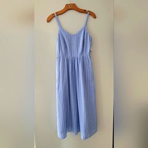 Spaghetti strap midi dress.